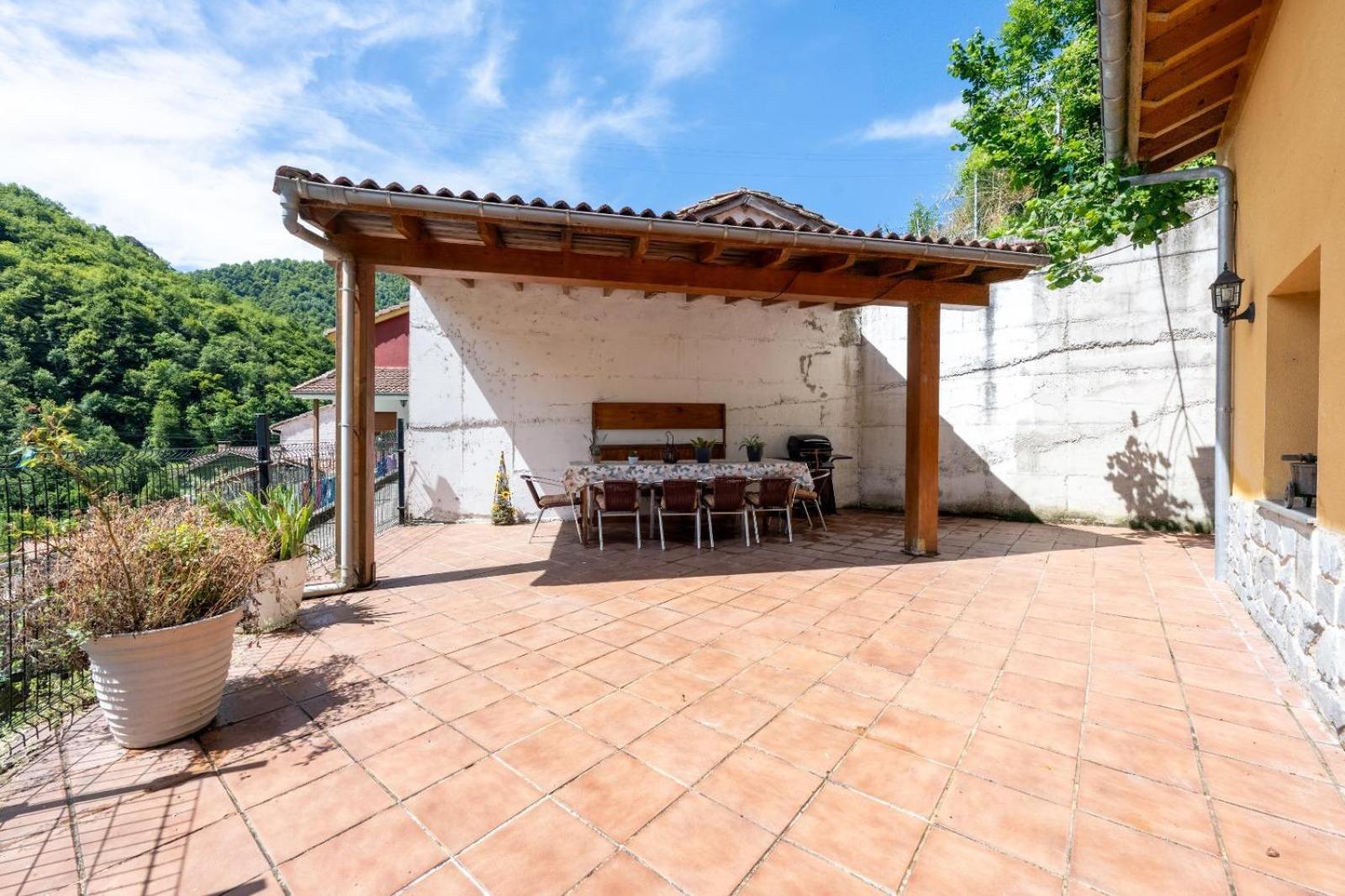 Villa Casa En Campo De Caso Esterno foto